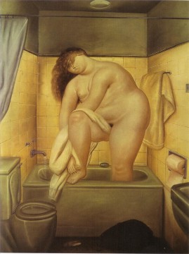 Fernando Botero Painting - Homenaje a Bonnard Fernando Botero